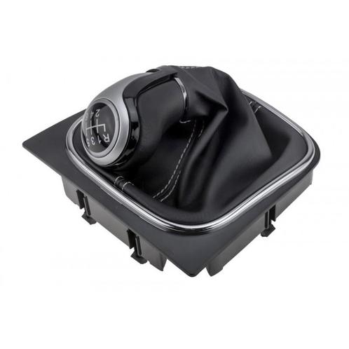 Versnellingspook met hoes - 6 Bak - Zwart   Chroom - Vw..., Auto-onderdelen, Overige Auto-onderdelen, Nieuw, Verzenden
