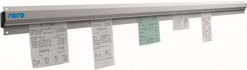 Bonhouder aluminium QUICK L 900 | 900(b)x58(d)mm Saro, Zakelijke goederen, Horeca | Keukenapparatuur, Nieuw in verpakking, Verzenden