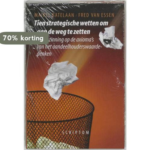 Tien Strategische Wetten Om Aan De Weg Te Zetten M. Batelaan, Boeken, Economie, Management en Marketing, Zo goed als nieuw, Verzenden