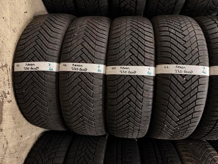235-60-18 Nexen ALL SEASON 7mm Incl Montage 235 60 18, Auto-onderdelen, Banden en Velgen, 18 inch, All Season, 235 mm, Personenwagen