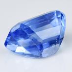Ring Platina - 4.64ct. tw. Saffier - Diamant - Sri Lanka, Nieuw