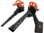 BLACK+DECKER - BEBLV260 Bladblazer - 2600w - 3-in-1 - 40L, Verzenden, Zo goed als nieuw