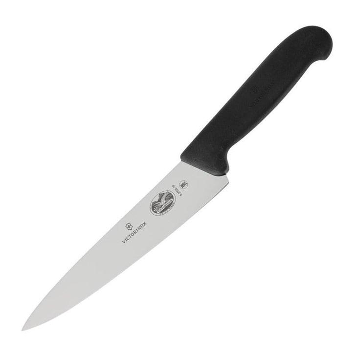 Koksmes | RVS | Zwart | Lengte 315mm Victorinox, Zakelijke goederen, Horeca | Keukenapparatuur, Nieuw in verpakking, Verzenden