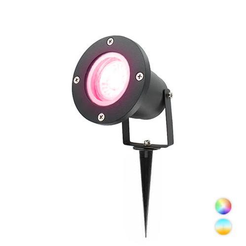Smart LED tuinspot prikspot 1x4Watt ZWART 220/230V, Tuin en Terras, Buitenverlichting, Ophalen of Verzenden