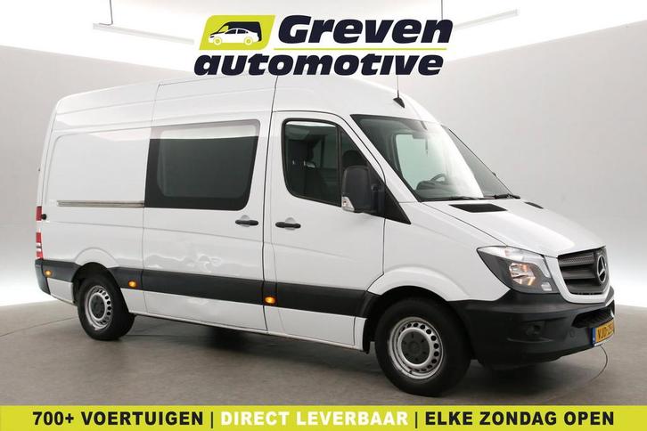 Mercedes-Benz Sprinter 316 CDI 164PK L2H2 Airco Cam Trekhaak, Auto's, Bestelauto's, Te koop, Handgeschakeld, Diesel, Wit, Mercedes-Benz