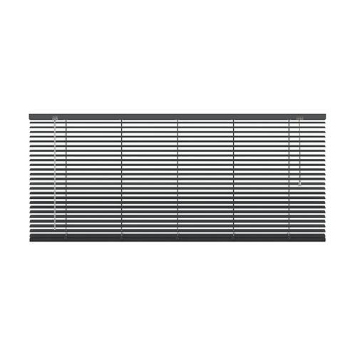 aluminum jaloezie - 160x250 cm (bxh) - 25 mm - antraciet /, Huis en Inrichting, Stoffering | Gordijnen en Lamellen, Verzenden