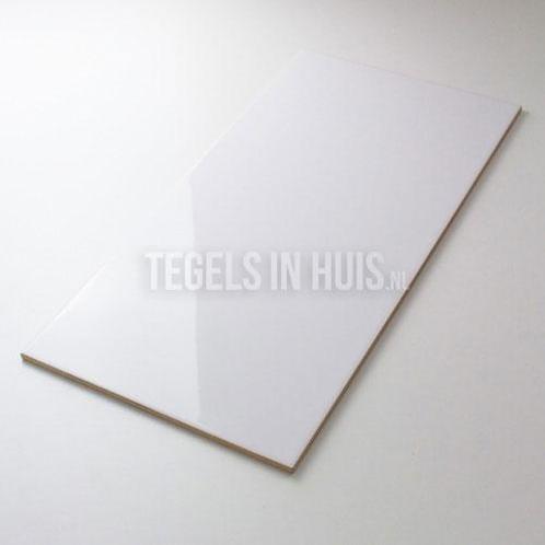 Wandtegel 20x40 glans wit 1.04 wandtegel tegeloutlet, Doe-het-zelf en Verbouw, Tegels, Wandtegels, Nieuw, 10 m² of meer, Ophalen of Verzenden