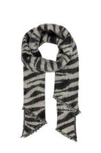 ONLY sjaal met zebraprint zwart (Sjaals, Mooi & Gezond), Verzenden, Nieuw
