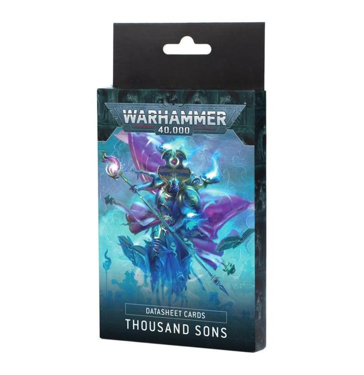 Thousand Sons Datasheet cards (Warhammer 40.000 nieuw), Hobby en Vrije tijd, Wargaming, Nieuw, Ophalen of Verzenden