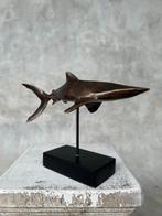 sculptuur, NO RESERVE PRICE - Bronze Polished Great White, Antiek en Kunst