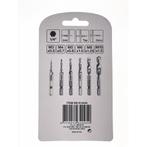 Hofftech Boor- en tapset - 6-delig - M3 t/m M10 - Precisi..., Doe-het-zelf en Verbouw, Gereedschap | Boormachines, Ophalen of Verzenden