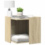 vidaXL Kattenbakkast 53x53x51 cm bewerkt hout sonoma, Verzenden, Nieuw
