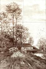 Tegeltableau plateelbakkerij Rozenburg, Den Haag (1901-1902), Antiek en Kunst