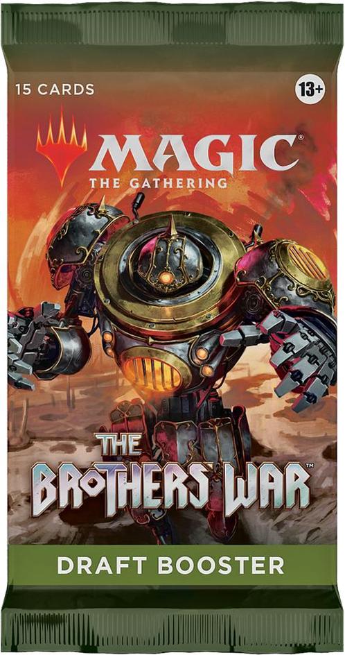 Magic The Gathering - The Brothers War Draft Boosterpack |, Hobby en Vrije tijd, Verzamelkaartspellen | Magic the Gathering, Nieuw