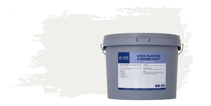 Wixx Plafond &amp; Muren Matt 10L, Doe-het-zelf en Verbouw, Verf, Beits en Lak, Verf, Overige kleuren, Nieuw, 5 tot 10 liter, Verzenden