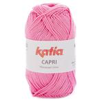 Katia Capri - 82100 roze - Katoen Garen, Hobby en Vrije tijd, Breien en Haken, Ophalen of Verzenden, Nieuw