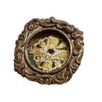 Reliekhouder - Legering, Textiel, Papier, Glas - 20e eeuw -