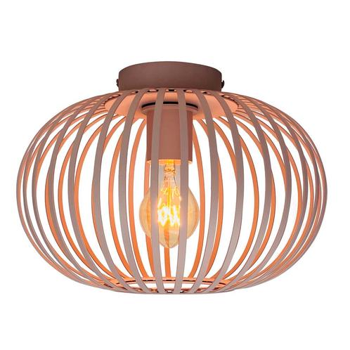 Industriële plafondlamp oud roze, Lieve, Huis en Inrichting, Lampen | Plafondlampen, Nieuw, Metaal, Ophalen of Verzenden