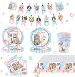 98-delige party set Happy Cats pastel XL, Verzenden, Nieuw