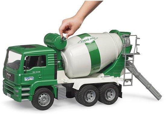 Bruder MAN TGA vrachtwagen met cementmixer (Binnenspeelgoed), Kinderen en Baby's, Speelgoed | Educatief en Creatief, Nieuw, Verzenden