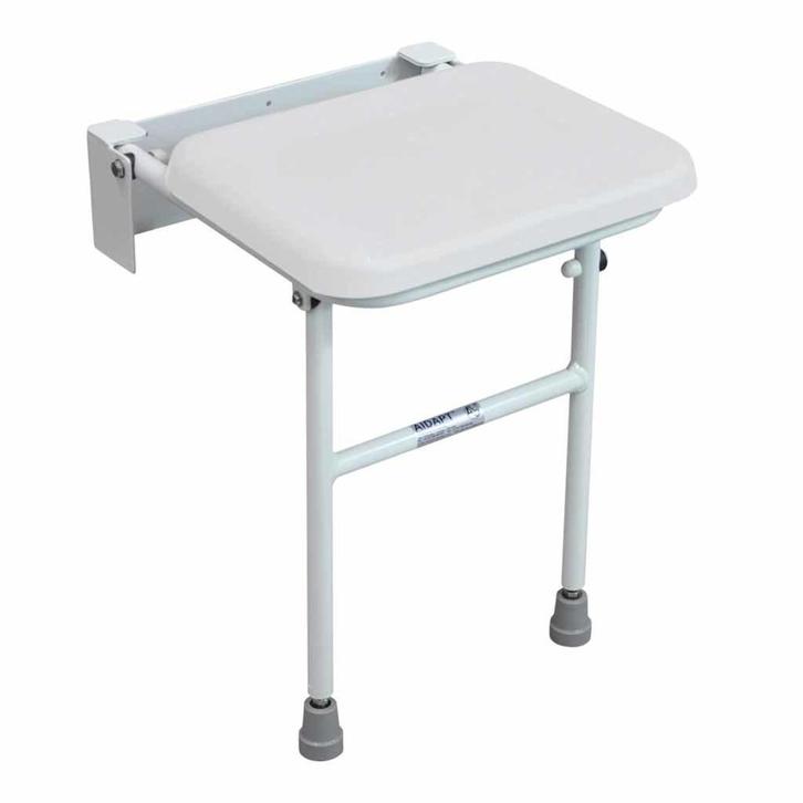 Douchezitting Solo opklapbaar met poten | Douchestoel wandmo, Diversen, Verpleegmiddelen, Ophalen of Verzenden