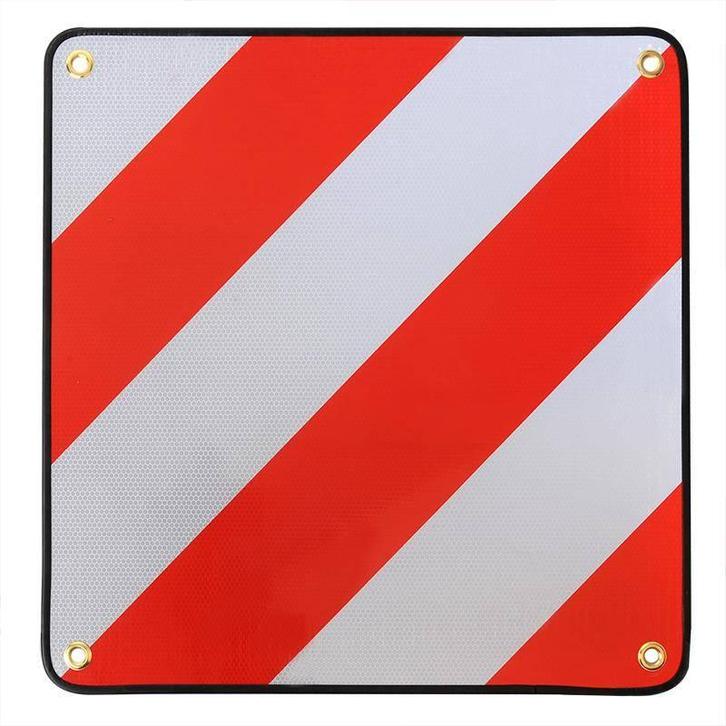 Lange lading / markeringsbord aluminium 50x50 cm  Spanje, Auto diversen, Aanhangwagen-onderdelen, Nieuw, Ophalen of Verzenden