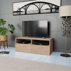 vidaXL Tv-meubel 95x35x36 cm bewerkt hout eikenkleurig, Verzenden, Nieuw, 50 tot 100 cm, Minder dan 100 cm