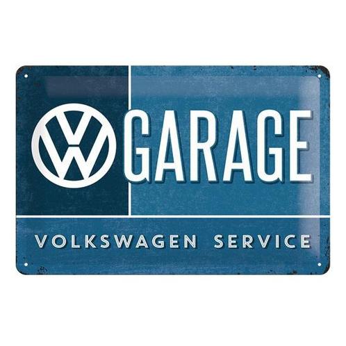 Metalen wandplaatje VW - Metalen wand plaatjes, Hobby en Vrije tijd, Feestartikelen, Ophalen of Verzenden