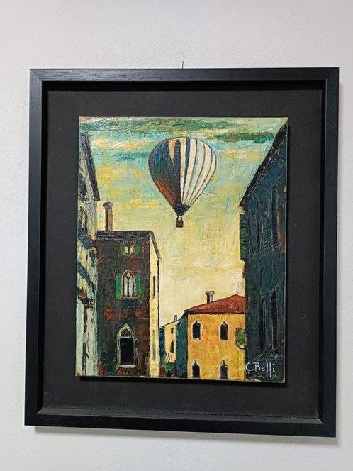 Claudio Rolfi (1960) - Venezia, Antiek en Kunst, Kunst | Schilderijen | Modern