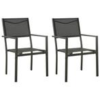 2x Textileen Tuinstoel - Tweedekansje - Perfect voor balkon!, Ophalen of Verzenden, Nieuw, Textileen