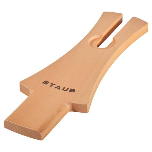 GGM Gastro | STAUB | Dekselhouder hout - 340mm - Beuken |, Zakelijke goederen, Horeca | Keukenapparatuur, Nieuw in verpakking