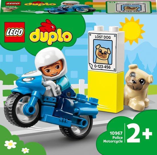 LEGO DUPLO Politiemotor - 10967, Kinderen en Baby's, Speelgoed | Overig, Verzenden
