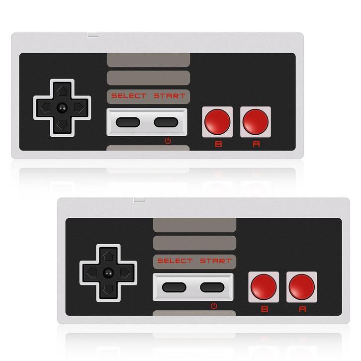 Retro NES USB Gaming Controllers voor PC & Mac – Set van 2 |, Spelcomputers en Games, Spelcomputers | Overige, Nieuw, Ophalen of Verzenden