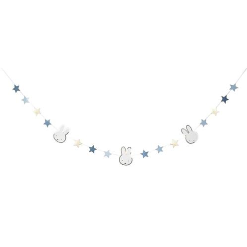 Jep-Party Nijntje Blauw 3 Meter Figurenslinger 439205, Kinderen en Baby's, Kraamcadeaus en Geboorteborden, Nieuw, Verzenden