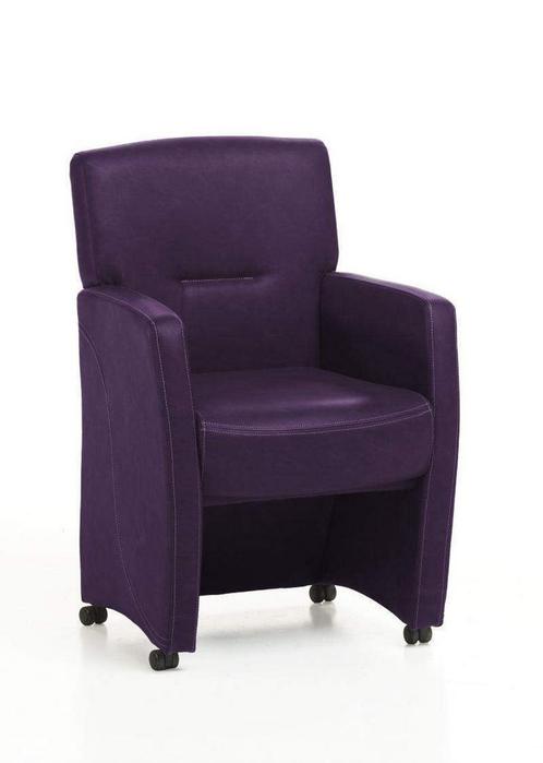Eetkamerstoel Cindy - eetkamerstoelen - Paars, Huis en Inrichting, Stoelen, Nieuw, Stof