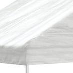 Paviljoen Prieel met dak 4,08x2,23x3,22 m polyetheen wit, Verzenden, Nieuw