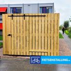 NIEUW: Fietsenstalling overkapping houten ombouw, Nieuw