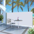 vidaXL Tuinscherm uittrekbaar 140x300 cm crème, Verzenden, Nieuw