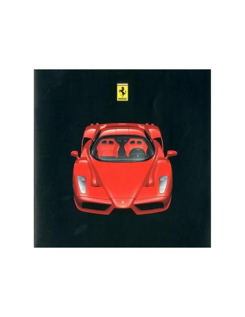 2003 FERRARI ENZO PERSMAP ENGELS 1917/03, Boeken, Auto's | Folders en Tijdschriften, Ferrari