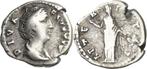 Denar 141, Kaiserzeit Faustina maior, Gemahlin des Antoni..., Verzenden
