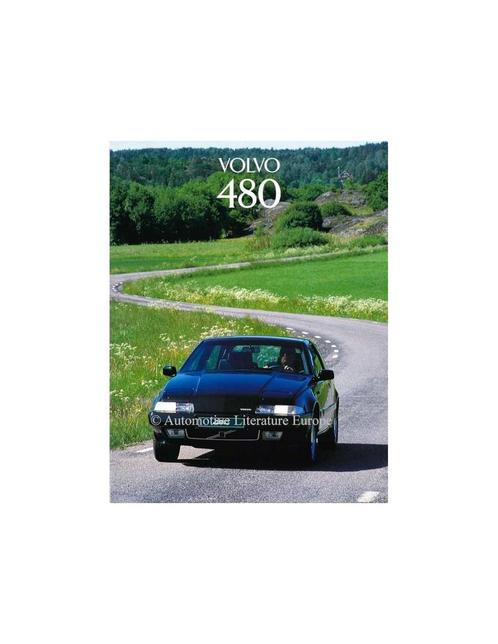 1994 VOLVO 480 BROCHURE NEDERLANDS, Boeken, Auto's | Folders en Tijdschriften, Volvo