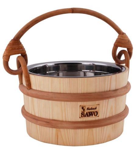 Sawo sauna emmer met RVS inzet, Tuin en Terras, Zwembad-toebehoren, Verzenden