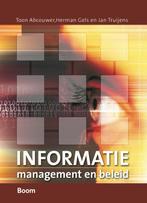 Informatiemanagement en informatiebeleid 9789012117951, Boeken, Studieboeken en Cursussen, Zo goed als nieuw, Verzenden