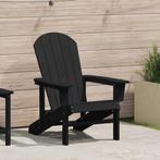 vidaXL Adirondack-stoel Zwart 74 x 82 x 92cm Kunststof, Verzenden, Nieuw