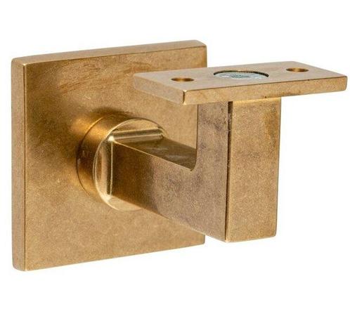 Leuninghouder Bauhaus M10 vlak messing antiek, Doe-het-zelf en Verbouw, Overige Doe-het-zelf en Verbouw, Nieuw, Ophalen of Verzenden