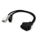 Audi/Seat/Skoda/Volkswagen 2+2 Pins OBD1 - 16 Pins OBD2 Verl, Verzenden, Nieuw