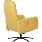 Set van 2 Leren draaifauteuils Pulse - Toledo Giallo (geel), Huis en Inrichting, Fauteuils, Nieuw, Ophalen of Verzenden, 50 tot 75 cm