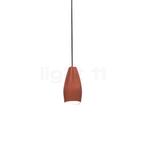 Marset Pleat Box Hanglamp, terracotta/wit - ø¸11,5 cm, Huis en Inrichting, Lampen | Hanglampen, Verzenden, Nieuw