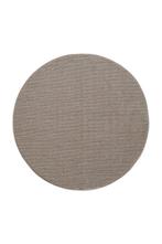 Rond Vloerkleed | Loom | Uni | Bruin | 200x200 cm, Verzenden, Nieuw