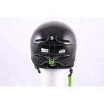53 54 55 skihelm/snowboardhelm BRIKO R, Black/green, verstel, Overige merken, Gebruikt, Verzenden, Overige typen
